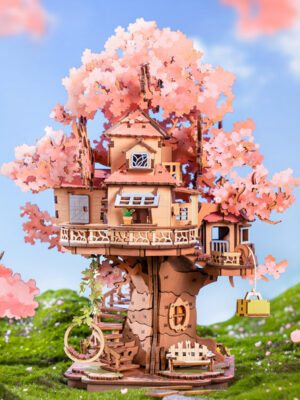 Rolife 3D Wooden Puzzle - Sakura Tree House